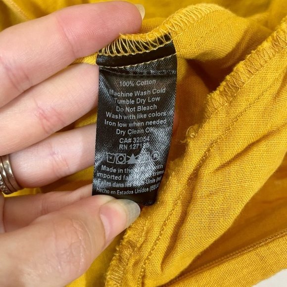 Loup NYC Canary Lee Jumpsuit Doublecloth Cotton Zip Front - Picture 7 of 7